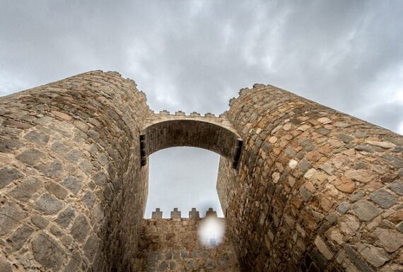 Vista de la Muralla de Ávila